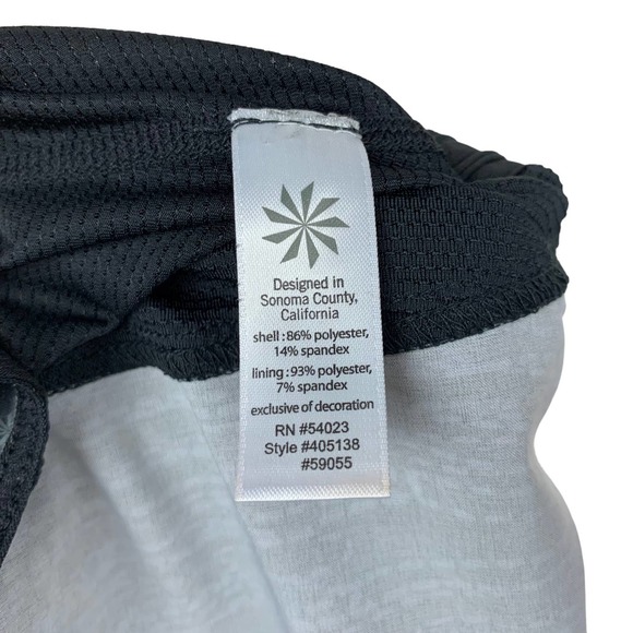 Athleta Ramp It Up Skort Black Grey Running Active Women’s 6 - Picture 10 of 12